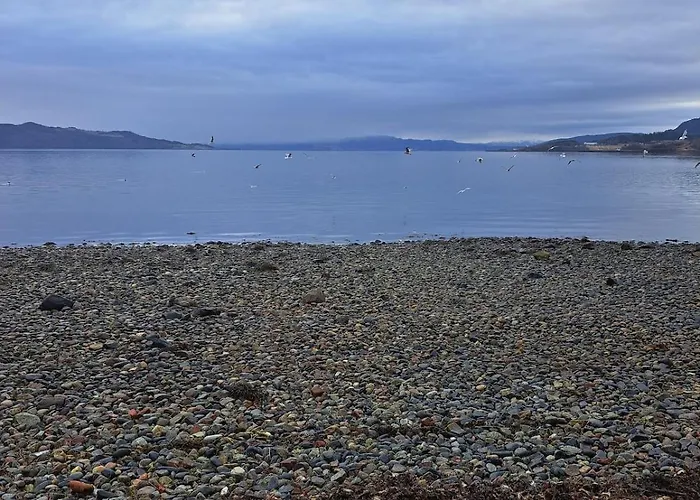 Semesterbostad Stort Hus Med Havutsikt Ved Fjord Og Fjell Med Bat *